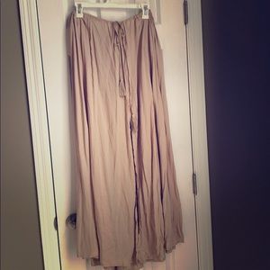 Beige/nude high waisted HelloMolly skirt NWOT